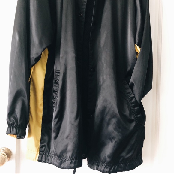 Vintage Nike black & gold coaches jacket SZ M - Picture 7 of 8